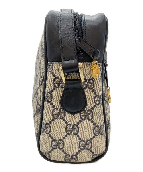 GUCCI（グッチ）GUCCI (グッチ) ショルダーバッグ ベージュ×ネイビーの古着・服飾アイテム