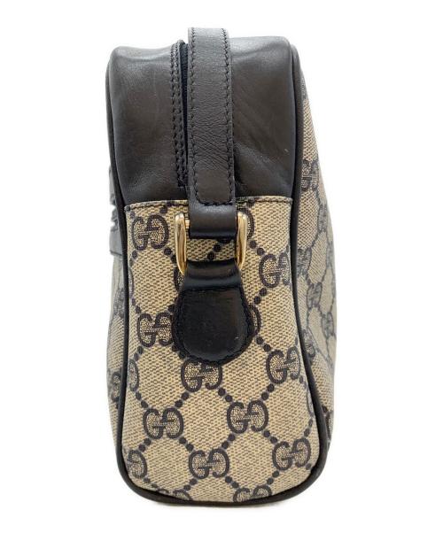 GUCCI（グッチ）GUCCI (グッチ) ショルダーバッグ ベージュ×ネイビーの古着・服飾アイテム