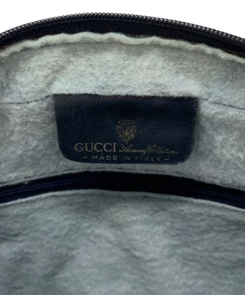 GUCCI（グッチ）GUCCI (グッチ) ショルダーバッグ ベージュ×ネイビーの古着・服飾アイテム