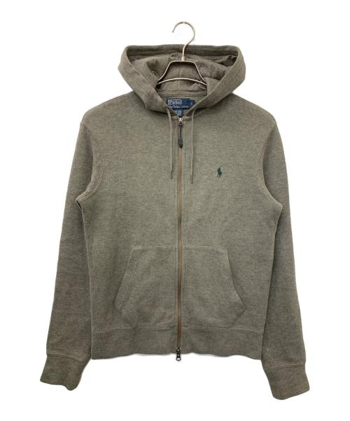 POLO RALPH LAUREN（ポロ・ラルフローレン）POLO RALPH LAUREN (ポロ・ラルフローレン) ジップパーカー グレー サイズ:Sの古着・服飾アイテム