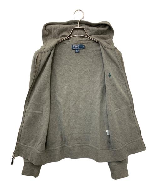 POLO RALPH LAUREN（ポロ・ラルフローレン）POLO RALPH LAUREN (ポロ・ラルフローレン) ジップパーカー グレー サイズ:Sの古着・服飾アイテム
