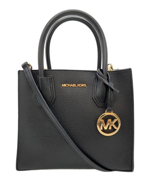 MICHAEL KORS（マイケル・コース）MICHAEL KORS (マイケル・コース) 2WAYバッグ ブラックの古着・服飾アイテム