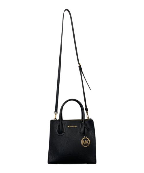 MICHAEL KORS（マイケル・コース）MICHAEL KORS (マイケル・コース) 2WAYバッグ ブラックの古着・服飾アイテム