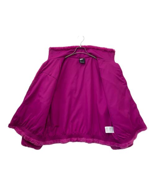 NIKE（ナイキ）NIKE (ナイキ) フェイクファージャケット パープル サイズ:XLの古着・服飾アイテム