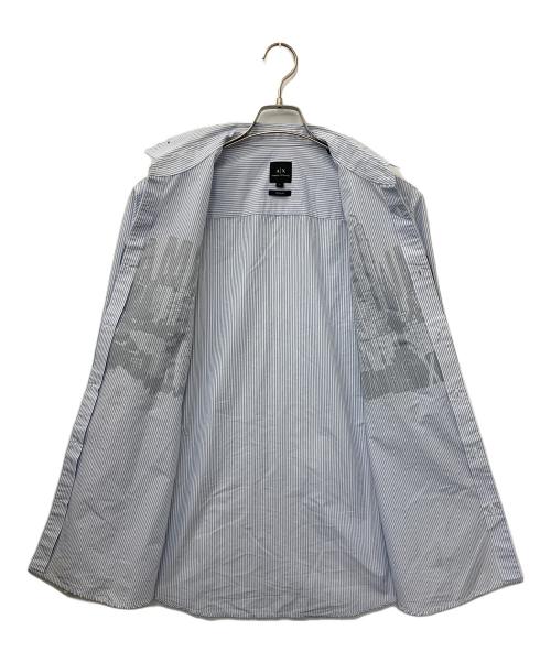 ARMANI EXCHANGE（アルマーニ エクスチェンジ）ARMANI EXCHANGE (アルマーニ エクスチェンジ) 長袖シャツ ブルー サイズ:Lの古着・服飾アイテム