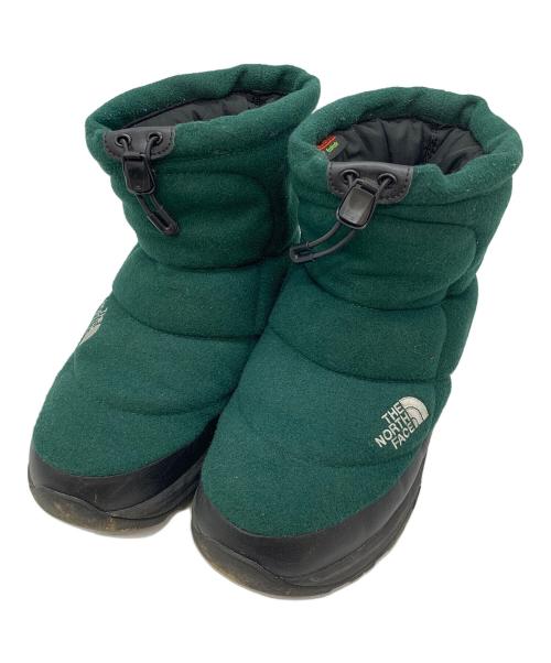 THE NORTH FACE（ザ ノース フェイス）THE NORTH FACE (ザ ノース フェイス) ヌプシ ブーティー グリーン サイズ:27の古着・服飾アイテム