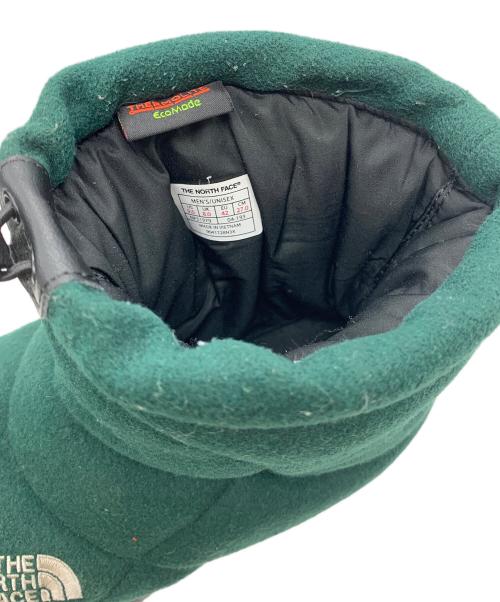 THE NORTH FACE（ザ ノース フェイス）THE NORTH FACE (ザ ノース フェイス) ヌプシ ブーティー グリーン サイズ:27の古着・服飾アイテム