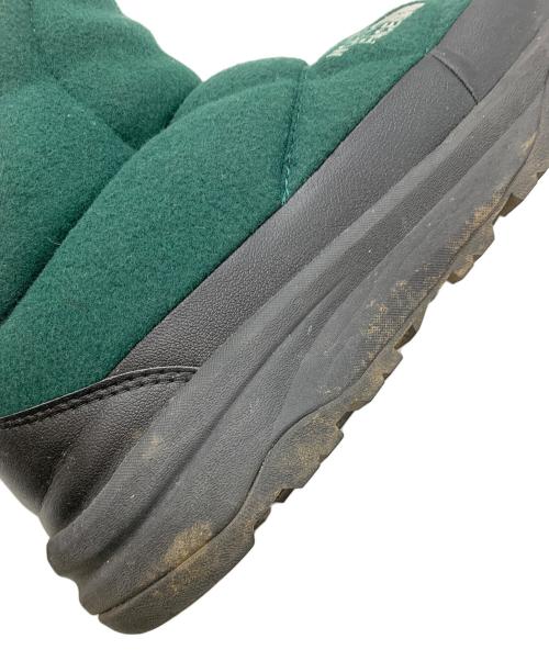 THE NORTH FACE（ザ ノース フェイス）THE NORTH FACE (ザ ノース フェイス) ヌプシ ブーティー グリーン サイズ:27の古着・服飾アイテム