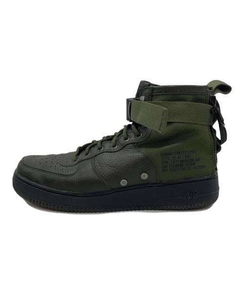 NIKE（ナイキ）NIKE (ナイキ) SPECIAL FIELD AIR FORCE 1 MID グリーン サイズ:28の古着・服飾アイテム