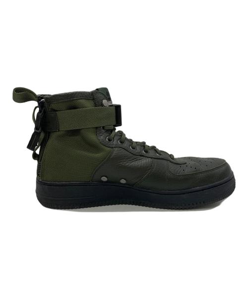NIKE（ナイキ）NIKE (ナイキ) SPECIAL FIELD AIR FORCE 1 MID グリーン サイズ:28の古着・服飾アイテム