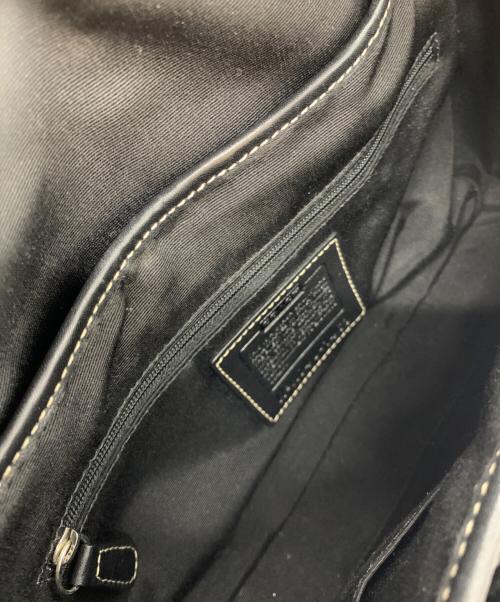 COACH（コーチ）COACH (コーチ) ショルダーバッグ ブラック×グレーの古着・服飾アイテム