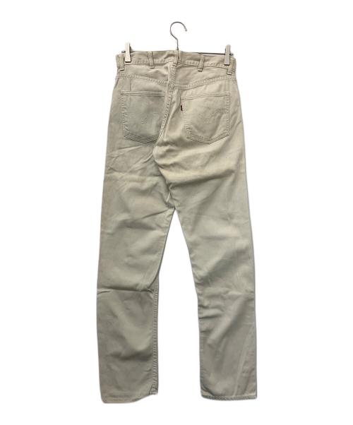 LEVI'S（リーバイス）LEVI'S (リーバイス) 70's ピケパンツ アイボリー サイズ:不明(※平置き38cm)の古着・服飾アイテム