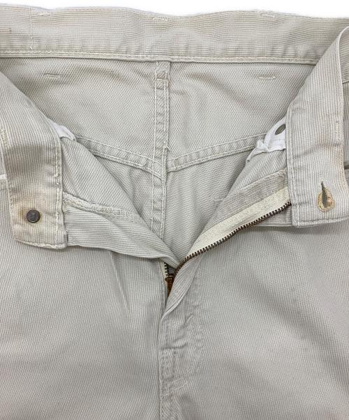 LEVI'S（リーバイス）LEVI'S (リーバイス) 70's ピケパンツ アイボリー サイズ:不明(※平置き38cm)の古着・服飾アイテム