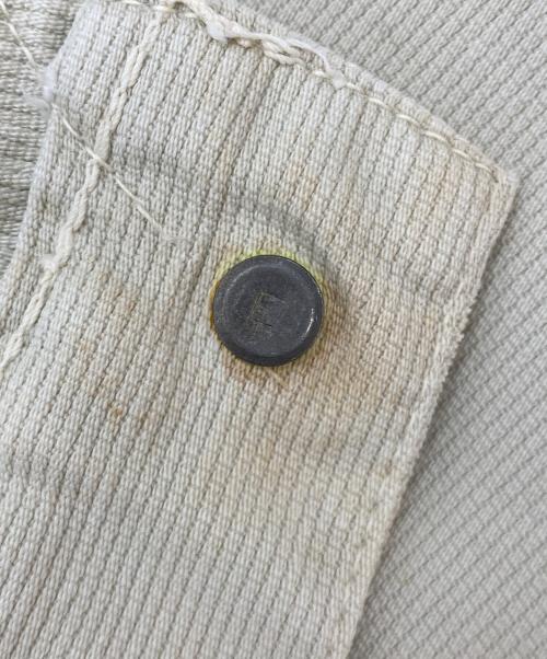LEVI'S（リーバイス）LEVI'S (リーバイス) 70's ピケパンツ アイボリー サイズ:不明(※平置き38cm)の古着・服飾アイテム