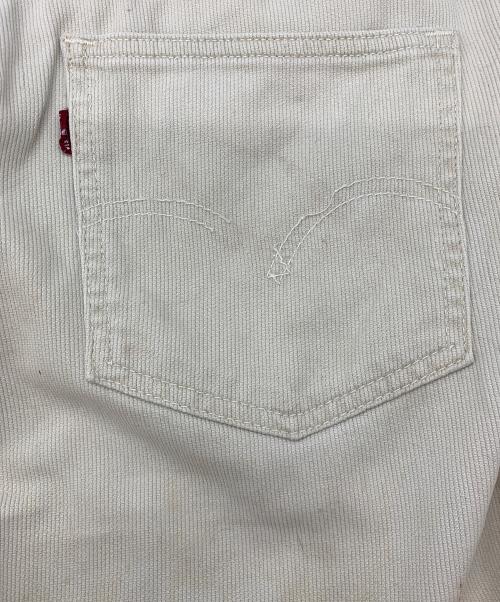 LEVI'S（リーバイス）LEVI'S (リーバイス) 70's ピケパンツ アイボリー サイズ:不明(※平置き38cm)の古着・服飾アイテム