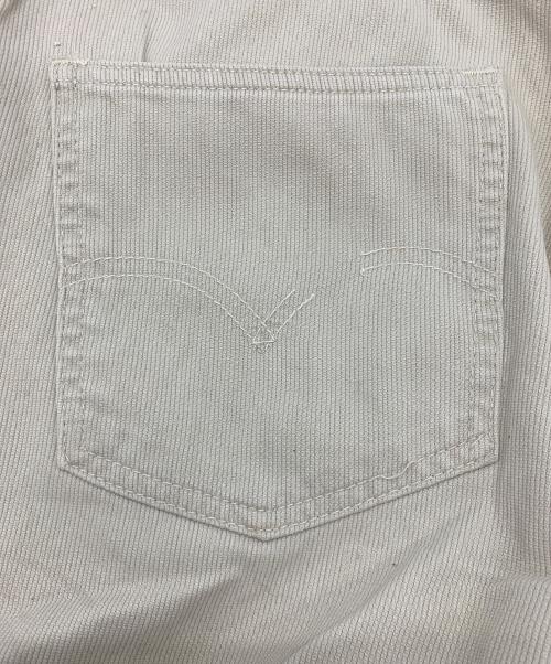 LEVI'S（リーバイス）LEVI'S (リーバイス) 70's ピケパンツ アイボリー サイズ:不明(※平置き38cm)の古着・服飾アイテム