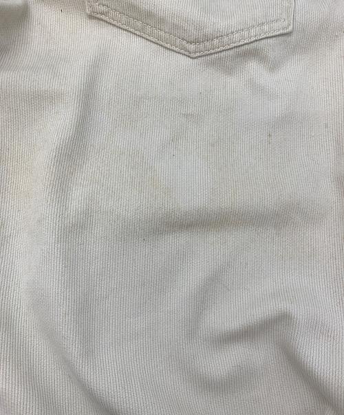 LEVI'S（リーバイス）LEVI'S (リーバイス) 70's ピケパンツ アイボリー サイズ:不明(※平置き38cm)の古着・服飾アイテム