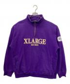 X-LARGEエクストララージ）の古着「スウェット」｜パープル