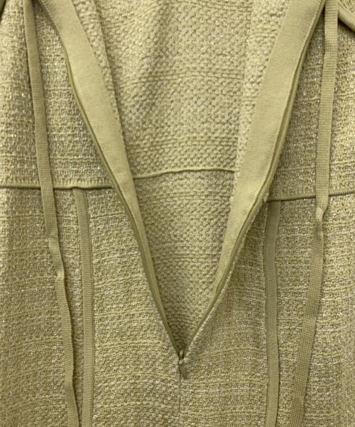 rienda（リエンダ）rienda (リエンダ) マーメイドツイードKnit OP グリーン サイズ:S 未使用品の古着・服飾アイテム