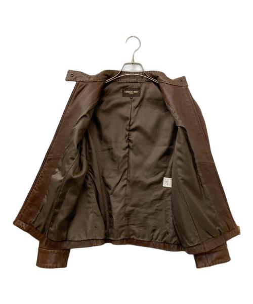 TORNADO MART（トルネードマート）TORNADO MART (トルネードマート) レザージャケット ブラウン サイズ:38の古着・服飾アイテム