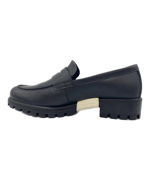 ECCO（エコー）ECCO (エコー) MOC-TOE PENNY LOAFER ブラック サイズ:24の古着・服飾アイテム
