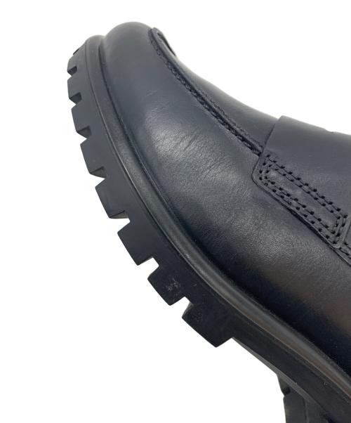 ECCO（エコー）ECCO (エコー) MOC-TOE PENNY LOAFER ブラック サイズ:24の古着・服飾アイテム