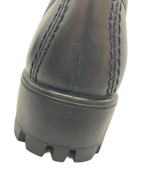 ECCO（エコー）ECCO (エコー) MOC-TOE PENNY LOAFER ブラック サイズ:24の古着・服飾アイテム