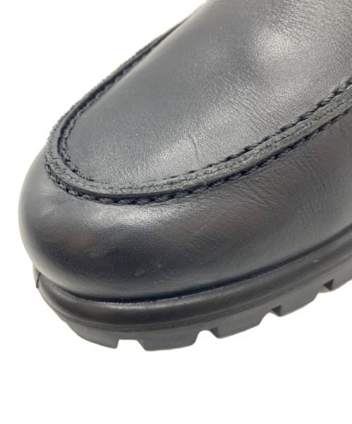 ECCO（エコー）ECCO (エコー) MOC-TOE PENNY LOAFER ブラック サイズ:24の古着・服飾アイテム