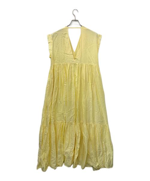 enrica（エンリカ）enrica (エンリカ) ノースリーブ・キャミソールワンピース イエロー サイズ:FREEの古着・服飾アイテム