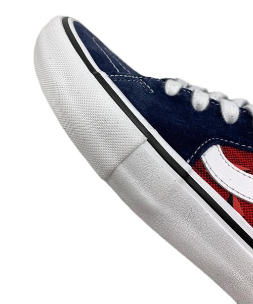 VANS（ヴァンズ）VANS (ヴァンズ) Supreme (シュプリーム) Sk8-Hi Supreme Diamond Plate ネイビー×レッド サイズ:26.5の古着・服飾アイテム