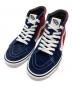 VANS（ヴァンズ）の古着「Sk8-Hi Supreme Diamond Plate」｜ネイビー×レッド