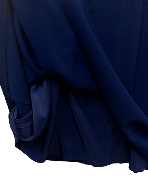 Diagram（ダイアグラム）Diagram (ダイアグラム) 半袖ワンピース ブルー×ブラック サイズ:38の古着・服飾アイテム