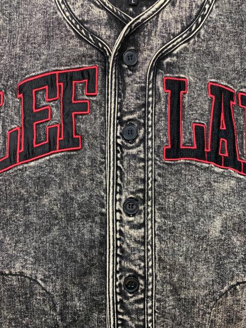 LEFLAH（レフラー）LEFLAH (レフラー) ベースボールシャツ ブラック サイズ:Lの古着・服飾アイテム