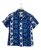 ui maikaiウイマイカイ）の古着「アロハシャツ」｜ブルー