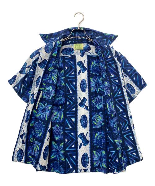 ui maikai（ウイマイカイ）ui maikai (ウイマイカイ) アロハシャツ ブルー サイズ:不明の古着・服飾アイテム