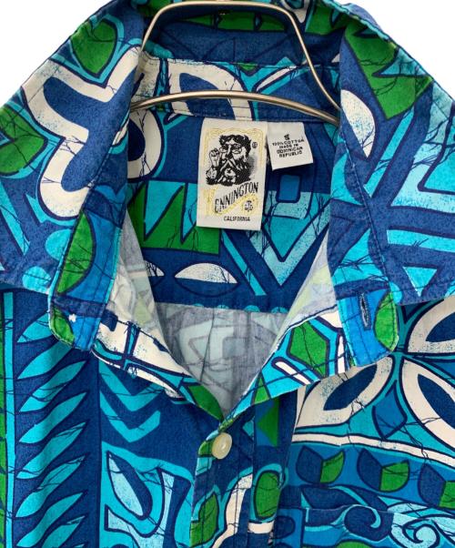 KENNINGTON（ケニントン）KENNINGTON (ケニントン) アロハシャツ ブルー サイズ:Sの古着・服飾アイテム