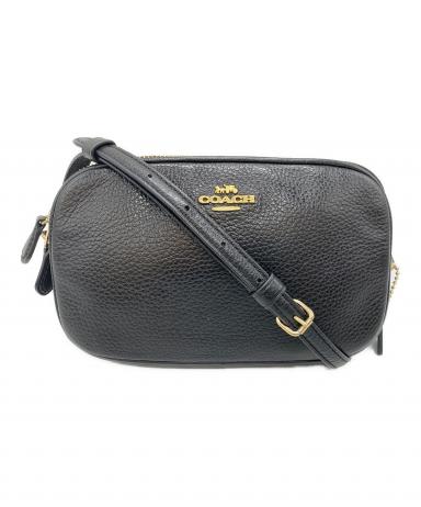 中古・古着通販】COACH (コーチ) ショルダーポーチ ブラック｜ブランド