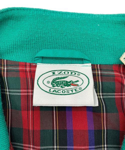 IZOD LACOSTE（アイゾッド ラコステ）IZOD LACOSTE (アイゾッド ラコステ) スイングトップ グリーン サイズ:Mの古着・服飾アイテム