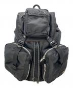 PORTERポーター）の古着「RUCKSACK(L)」｜ブラック×オレンジ