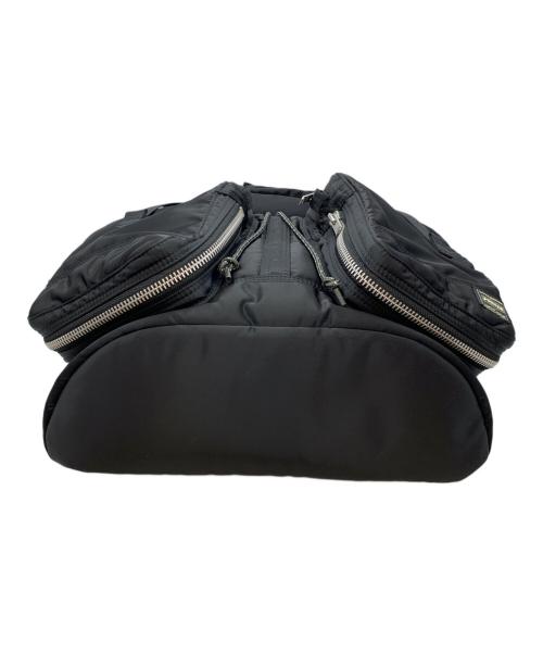 PORTER（ポーター）PORTER (ポーター) RUCKSACK(L) ブラック×オレンジの古着・服飾アイテム