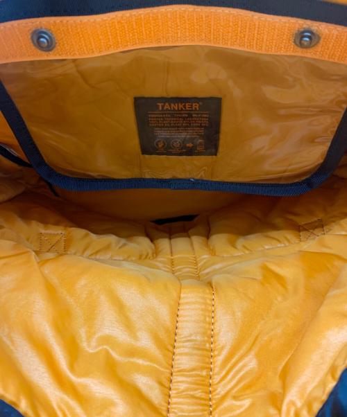 PORTER（ポーター）PORTER (ポーター) RUCKSACK(L) ブラック×オレンジの古着・服飾アイテム