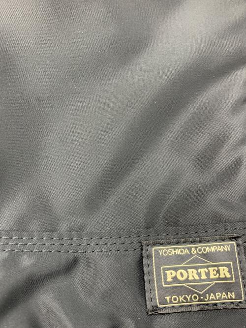 PORTER（ポーター）PORTER (ポーター) RUCKSACK(L) ブラック×オレンジの古着・服飾アイテム