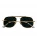 RAY-BAN (レイバン) サングラス ブラック×ゴールド サイズ:58□16：9000円