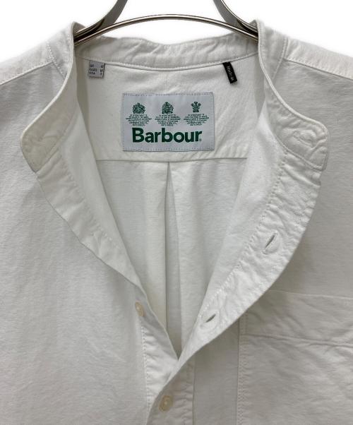 Barbour（バブアー）Barbour (バブアー) バンドカラーシャツ ホワイト サイズ:UK Mの古着・服飾アイテム