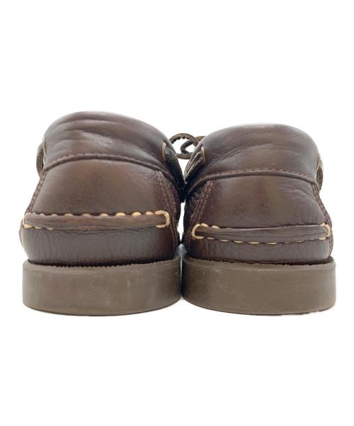 PARABOOT（パラブーツ）PARABOOT (パラブーツ) デッキシューズ ブラウン サイズ:7　1/2の古着・服飾アイテム