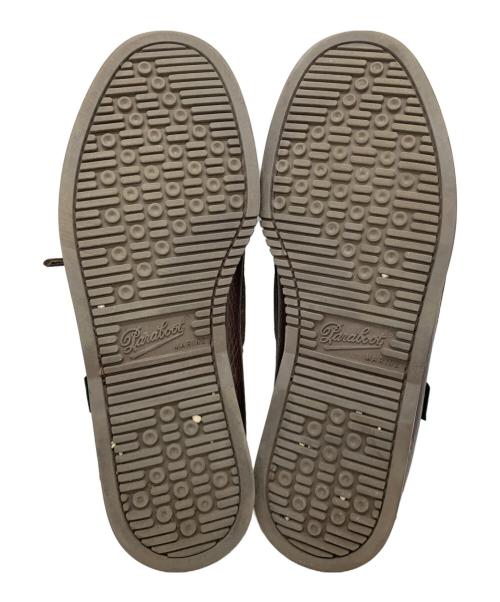 PARABOOT（パラブーツ）PARABOOT (パラブーツ) デッキシューズ ブラウン サイズ:7　1/2の古着・服飾アイテム