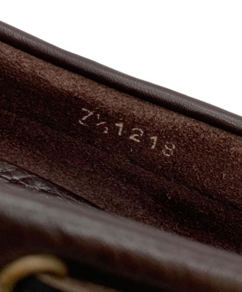 PARABOOT（パラブーツ）PARABOOT (パラブーツ) デッキシューズ ブラウン サイズ:7　1/2の古着・服飾アイテム