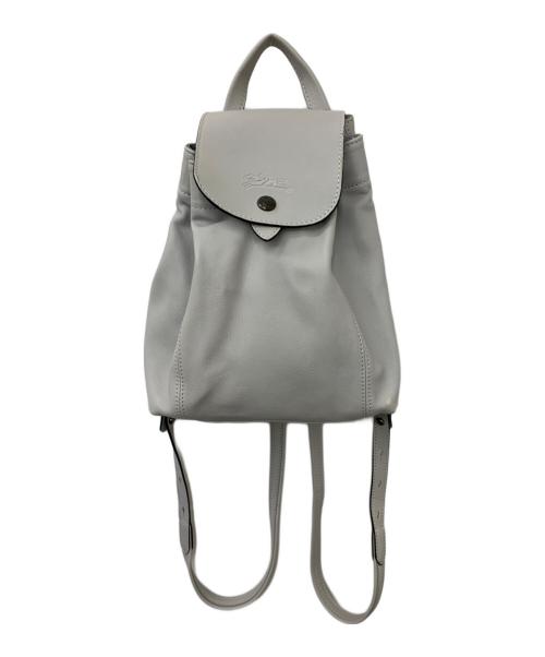 LONGCHAMP（ロンシャン）LONGCHAMP (ロンシャン) リュック グレーの古着・服飾アイテム