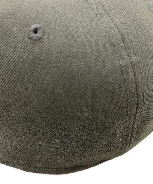 New Era（ニューエラ）New Era (ニューエラ) stussy (ステューシー) 59FIFTY SWIRLY S CAP ブラック×グレー サイズ:7 1/4の古着・服飾アイテム
