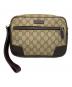 GUCCI（グッチ）の古着「セカンドバッグ」｜ベージュ